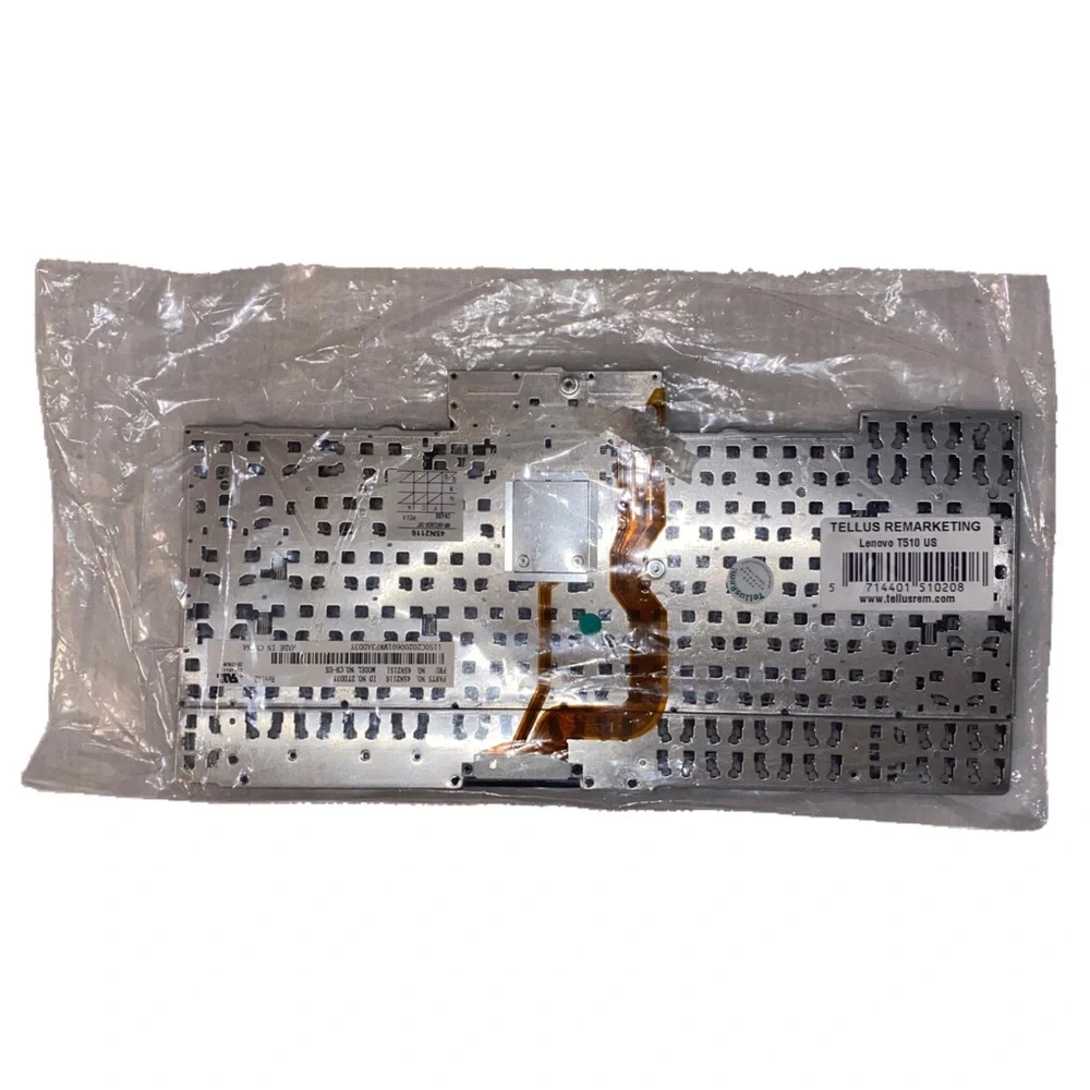 TellusRem U.S English Non-Backlit Keyboard Replacement for Lenovo ThinkPad